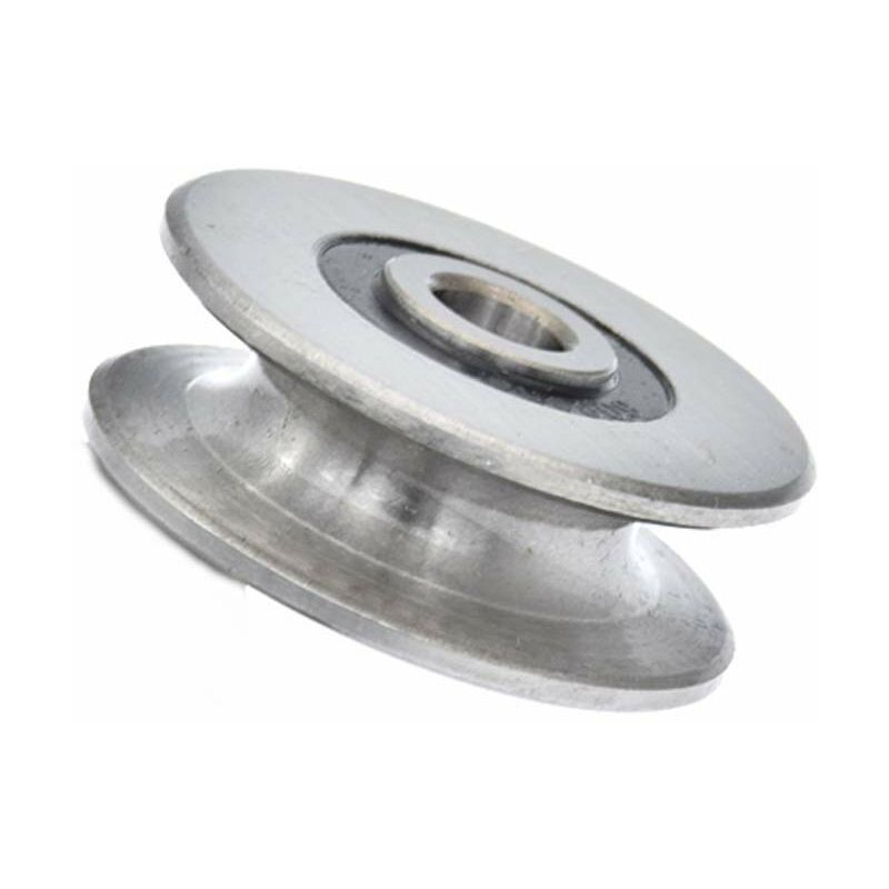 Edelstahl-riemenscheibe 250 Kg – Tiefe U-nut 8 Mm – Innendurchmesser 40 Mm – Für Industrielle Seilsysteme