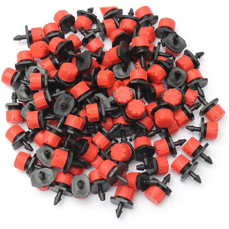 Set Aus 100 Tropfbewässerungseinsätzen, Gartensprinkler-düsen, Automatische Tropfbewässerung
