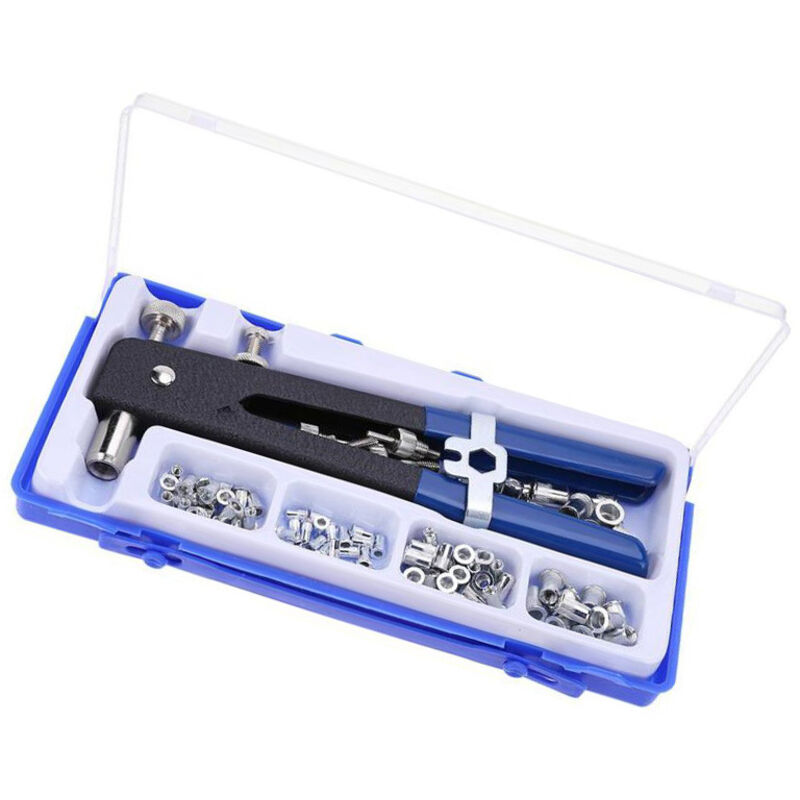 Gewindenietmuttern-set Für Gewinde M3 M4 M5 M6 M8, 106-teiliges Nietzangen-set Mit Nietmuttern
