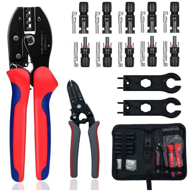 Kompatible Crimpzange Für Solarkabelstecker, 24 Stück