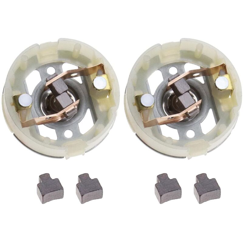 2er-set Kohlebürstenhalter Für Rs550-motor – 4 Kohlebürsten Enthalten – Ersatz Für Optimale Leistung
