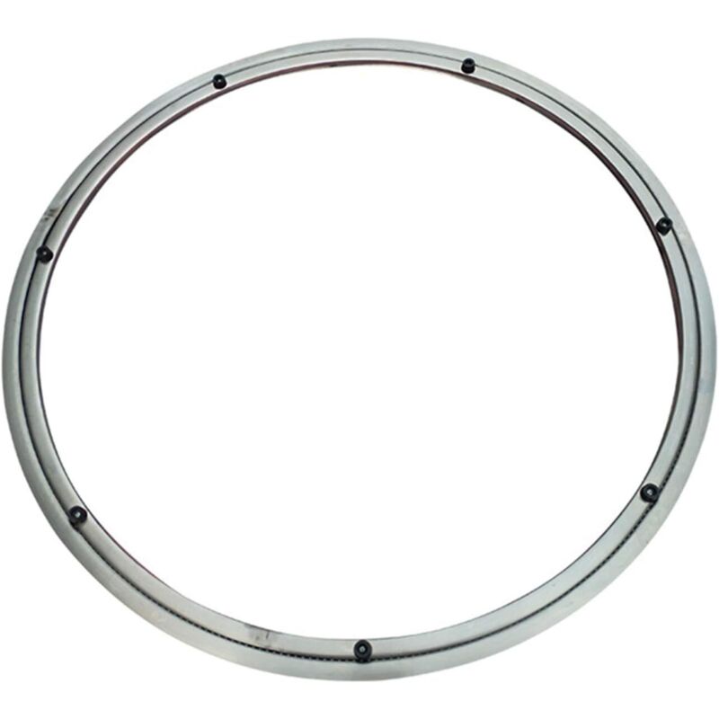 Leises Drehkugellager – Schwenkbare Metallbasis – Tragfähigkeit 200 Kg – Korrosionsschutz – Ø50 Cm Für Tische Und Möbel