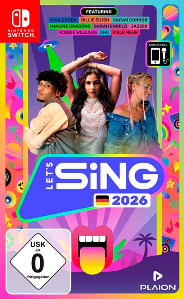 Let's Sing 2026 German Version Nintendo Switch