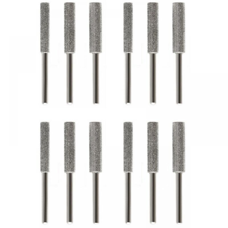 Set Mit 20 Schleifsteinen Zum Schärfen Und Einstellen Von Kettensägenketten, 4 Mm