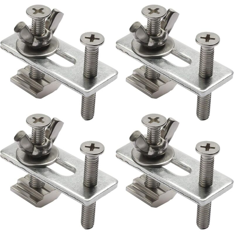Satz Von 4 T-nuten-klemmen Für Cnc-fräser Und Graviermaschinen 3018-pro / 3018-mx3 / 3018-prover