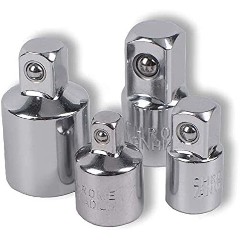 Ratschenadapter Für Stecknüsse Von 1/2 Auf 3/8, Von 3/8 Auf 1/2, Von 1/4 Auf 3/8, Von 3/8 Auf 1/4, Reduzierstücke Für Stecknüsse Und Einsätze