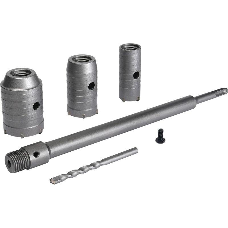 Schälbohrer Ø30mm, Ø40mm, Ø50mm – Für Beton, Ziegel Und Blöcke – Verlängerungsstange 350mm, Hartmetallspitze