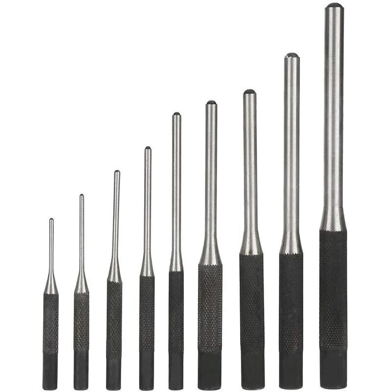 9-teiliges Satz Aus Langlebigem, Professionellem Stahl-stanzwerkzeug Für Schraubendreher, Mechanisches Ingenieur-handwerkzeug