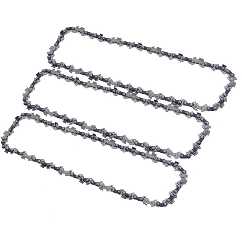 Set Aus 3 Ketten Und 1 Führungsschiene Für Stab-kettensägen, 40 Glieder Und 29 Cm Führungsschiene, Kompatibel Mit Ryobi, Husqvarna, Makita Und Anderen.