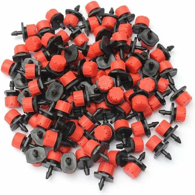 200 Stück Tropfbewässerung, Einstellbare Mikro-tropfbewässerung Und Nebelsprühsystem Für Rasen, Garten, Kräuterbeete Usw.