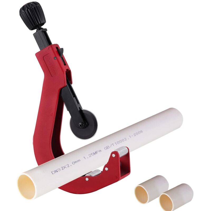 Kunststoff-rohrschneider, Pvc-, Pe-, Ppr-rohrschneider, Werkzeuge Zum Schneiden Von Rohren, Kunststoff-rohrschneider Für 50 Mm Bis 120 Mm
