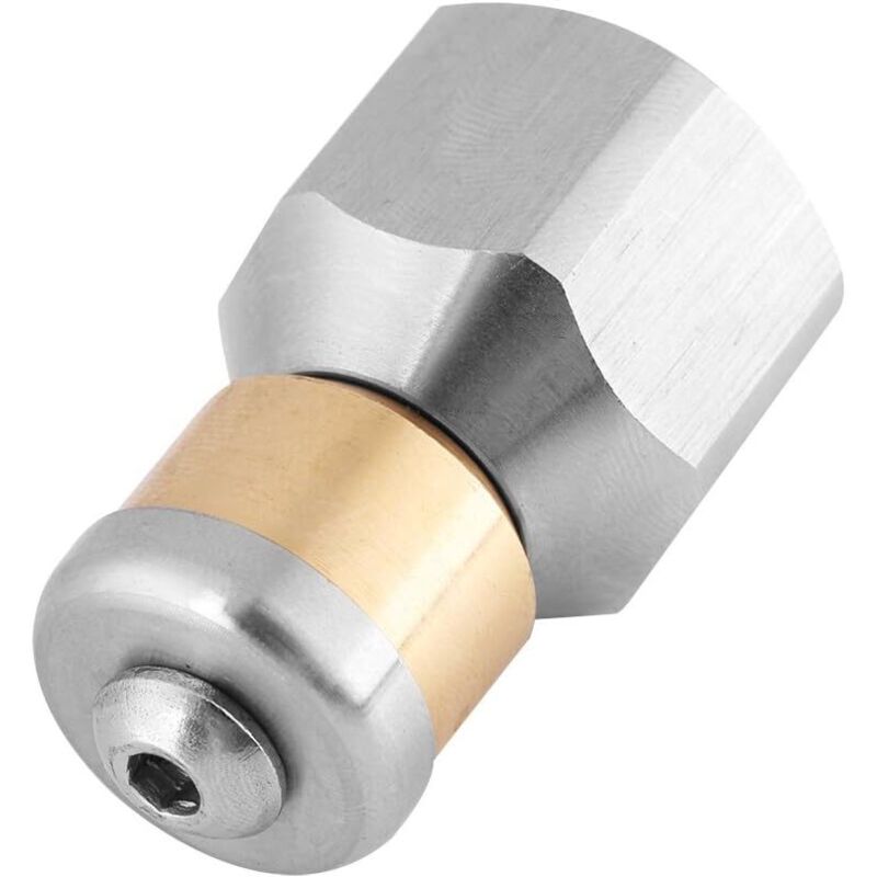 3/8" Bsp Rotierende Reinigungsdüse, Hochdruck-reinigungsschlauch Für Abflüsse, Edelstahldüse