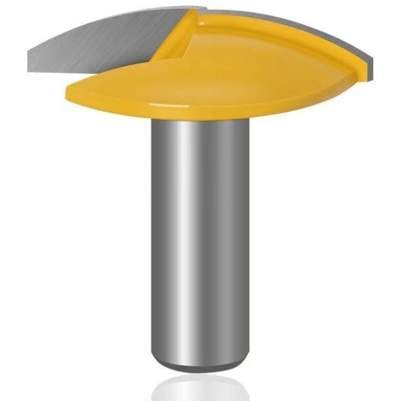 Gekrümmter Und Horizontaler Fräser Mit 8 Mm Schaft, Formfräser Aus Hartmetall - Professionelle Schneidwerkzeuge Für Holz