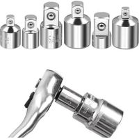 Stecknussadapter, 6-teiliges Ratschenadapter-set, Adapter-satz 1/4" Auf 3/8", 3/8" Auf 1/4", 3/8" Auf 1/2", 1/2" Auf 3/8", 1/2" Auf 1/4", 1/4" Auf 1/2", Reduzieradapter Für Bits