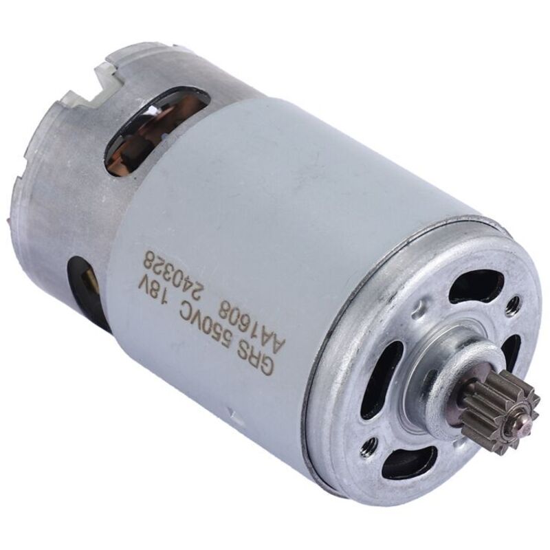 Gleichstrommotor Rs550 18v 19500 U/min 11 Zähne Zwei-gang-getriebe Hohe Drehmoment Bohrmaschine Elektrischer Schraubendreher