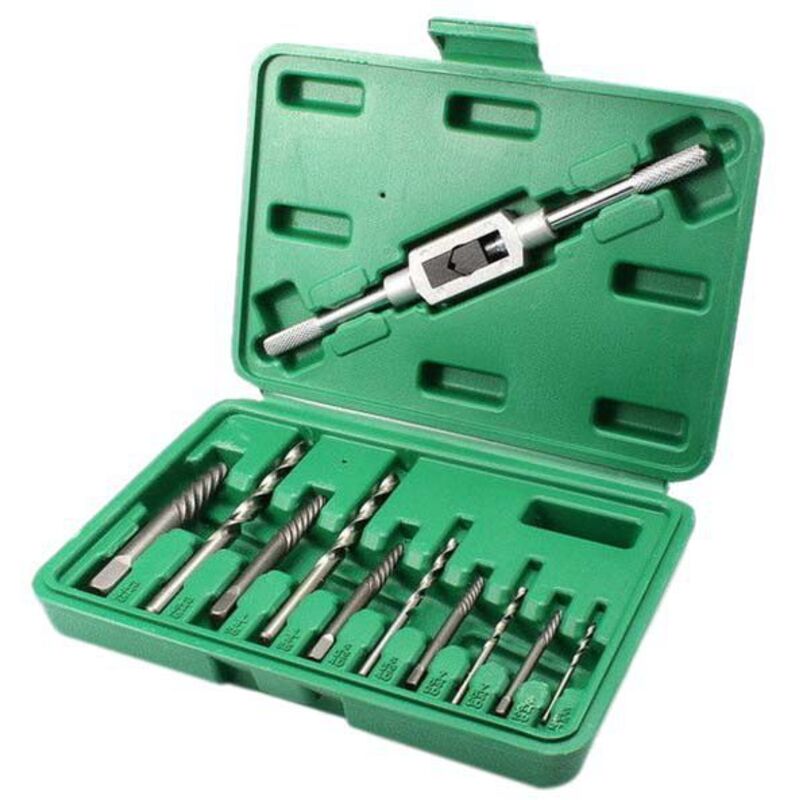 11-teiliges Set Zum Entfernen Beschädigter Schrauben Und Abgebrochener Bolzen Mit Aufbewahrungsbox, 1 Pack