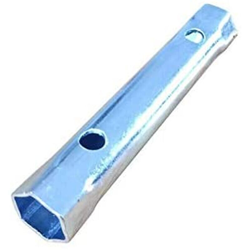 Metall-rohrschlüssel Für Wasserhähne – Einstückige Hintere Mutter – 34 Bis 40 Mm – Extra Lang – Für Rohrventile (1 Stück) Silber