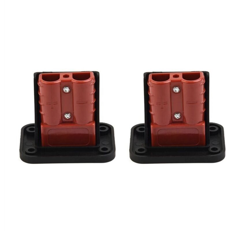 2 Stück 50 A Für Anderson-steckverbinder, Einbaustütze, Abdeckplatte, Wohnwagen, Boot, Lkw, Kabelsteckverbinder