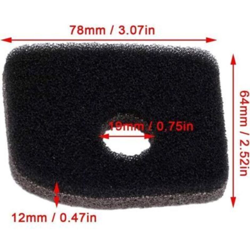 Luftfilter-kit Für Stihl Bg56 Bg56c Sh56c Bg66 Bg66c Bg86 Bg86ce Bg86cez Sh56 Sh86 Sh86c Br200 Sr200 Laubbläser Ersatz 4241 120 1800 Cmr6h