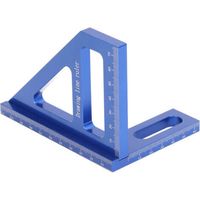 45°-90° Winkelmessregel, Präzise Und Effizient, Aus Aluminiumlegierung, Zum Anreißen Und Für Die Holzbearbeitung