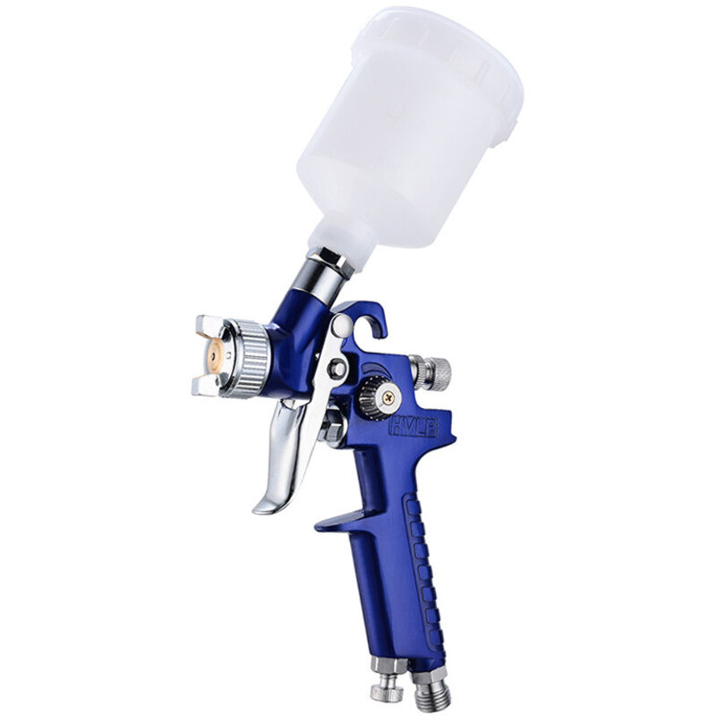 Hvlp-gravitations-spritzpistolen-set Mit 1,7-mm-edelstahl-airbrush, Düse Für Autos, Autolackierung Für Lokale Reparaturen, Airbrush-kit Für Gesichtsbemalung (eingang: G