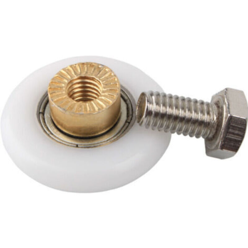 Satz Von 4 Ersatzrollen Für Schiebetüren Der Dusche Mit M4-schrauben, Durchmesser 20 Mm