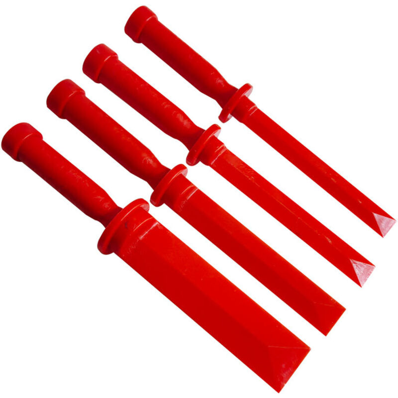 Kunststoff-schaberset, Breite 21 - 21 - 24 - 36 Mm, 4-teilig