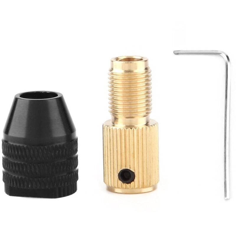Selbstspannendes Mini-bohrfutter, Mini-bohrfutter Für Elektrische Mini-bohrmaschinen, Spannbereich Von 0,3 Bis 3,4 Mm (für 3,17 Mm Bohrung), Spannpatronen-zubehör Für Elektrische Mini-bohrmaschinen, F