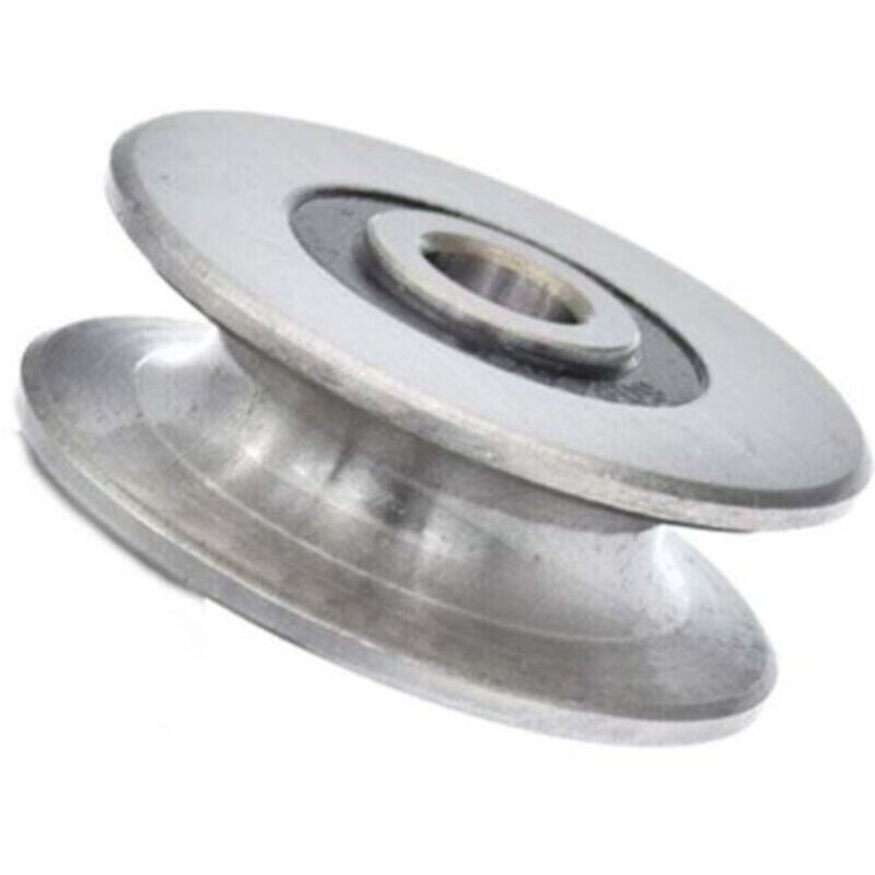 U-riemenscheibe Mit Tiefem Kugellager, 8 Mm Nut, 250 Kg, Metallscheibe Für Hebeführung, Innendurchmesser (40 X 13 Mm)