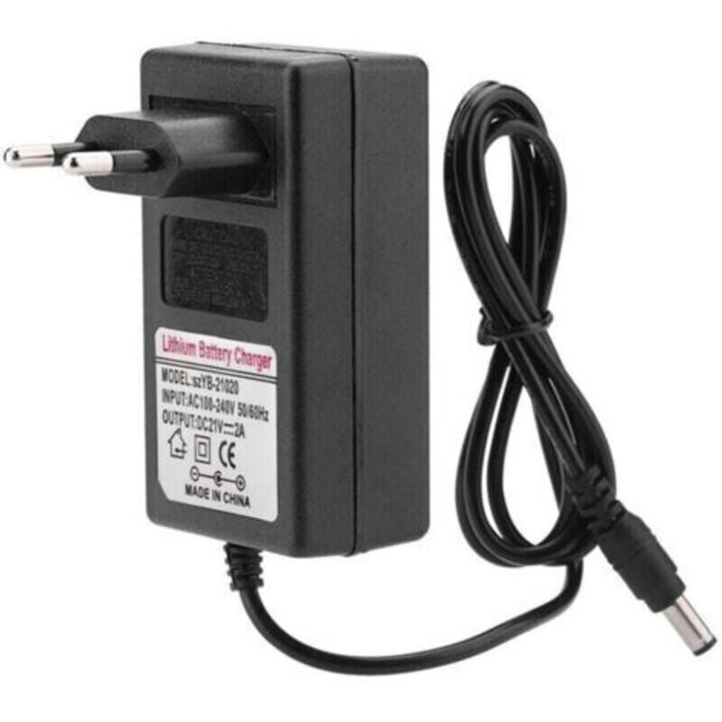 Sicheres Lade-netzteil Ac 100-240v Dc 21v 2a Für Lithium-ionen-akkus, Eu-stecker, Ersatz
