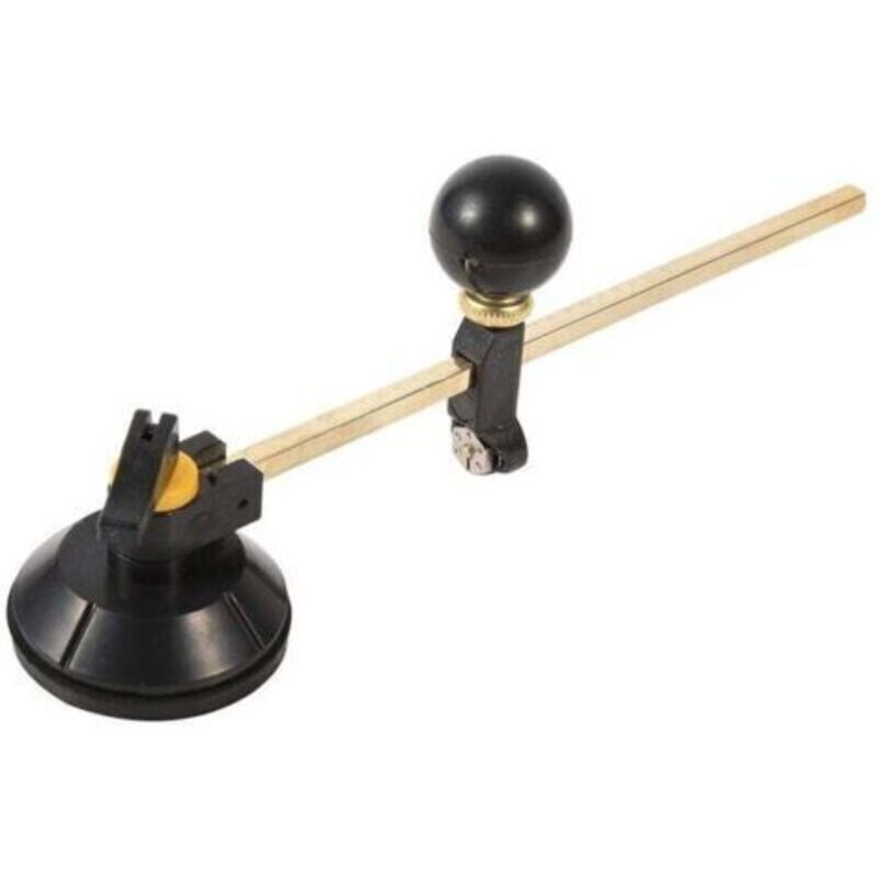1 Stück Hochwertige Verstellbare Zirkel, Glasmodell, Kreisschneider, Maximaler Durchmesser 40 Cm