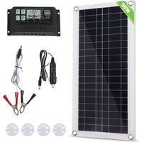 30-w-solarmodul, 30-a-ladegerät, Polykristallines Silizium-spannungsregler-kit Für Auto, Wohnmobil, Boot, Anhänger, Laderegler-kit, Solarmodul-kit