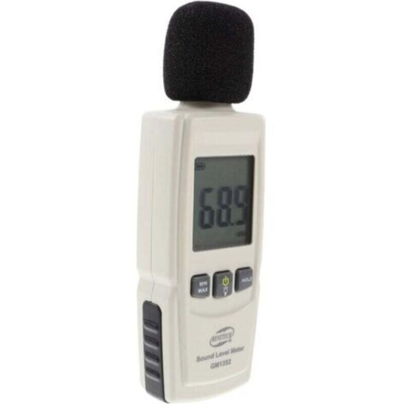 Schallpegelmesser, Dezibel-tester, Db-meter, Überwachungskamera, Dezibelmessung, Lärmüberwachungsinstrument, Dezibel-anzeige, Haupt-dezibelmeter, Überwachung