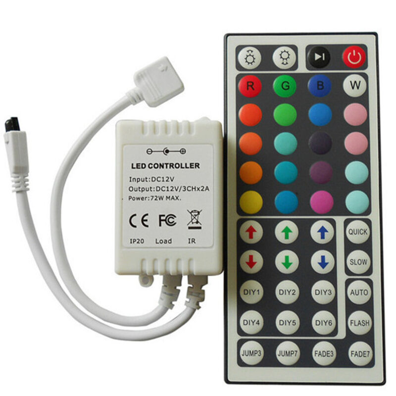 44-tasten-infrarot-fernbedienung, 12 V 6 A Wireless-controller Für Rgb-led-streifen