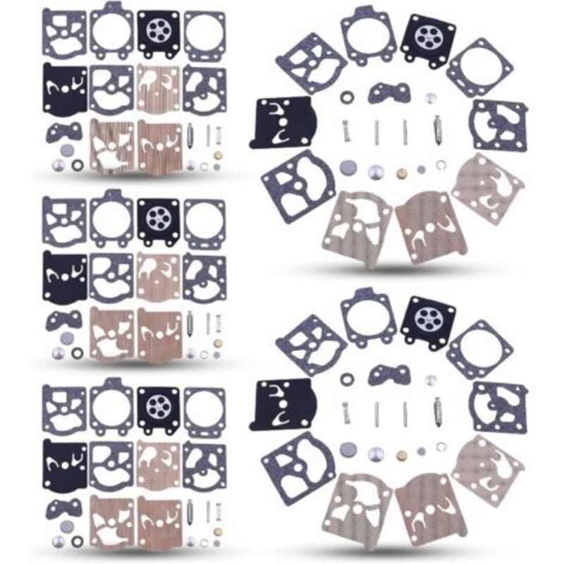 5er-set Vergaser-membran-reparatursätze Für Stihl Fs36 Fs40 Fs44 Fs72 Fs74 Fs75 Fs76 Fs80 Fs81 Fs85 Fs86 Rasentrimmer