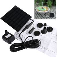 Verbesserte Miniatur-solarpumpe 7v Solarbrunnen Für Garten, Teich Und Wasserlauf, Höhe H415