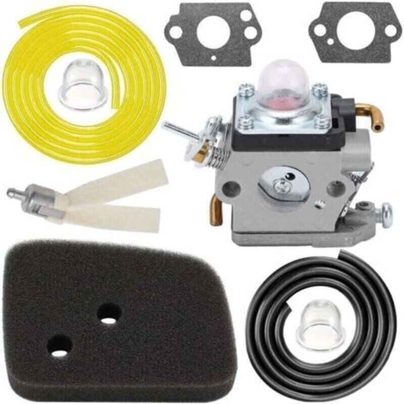 Vergaser Für Heckenscheren Husqvarna 122hd45, 122hd60, 522hd60s, 522hdr60s Und Jonsered Ht2223t, Ht2218. Ersetzt Die Teilenummern 523012401 Und 596658301. Enthält Einen Luftfilter Und Einen Kraftstoff