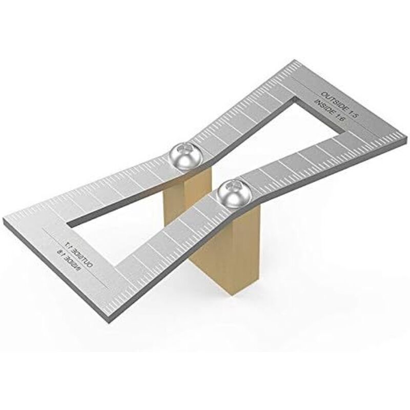 Schwalbenschwanz-markierwerkzeug, Holz-schwalbenschwanz-lehre Mit Skala Für Handgefertigte Holzarbeiten, Schwalbenschwanz-größenverhältnis 1:5-1:6 Und 1:7-1:8 Für Tischlerei Und Silberarbeiten