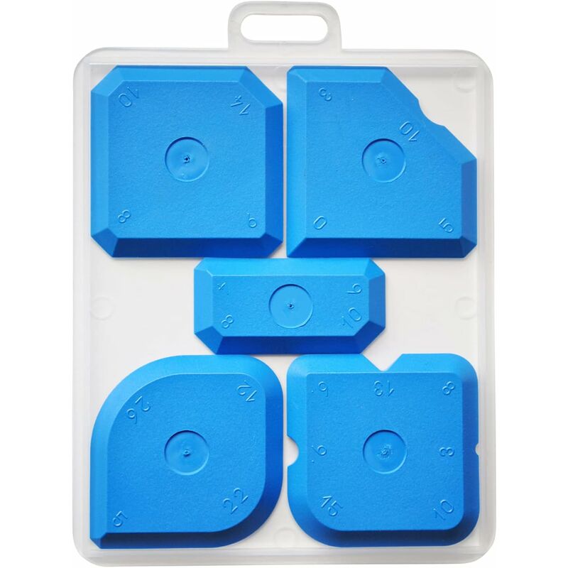 Kit Für Fugenheber, Blau, Silikonfugenheber, Glättspachtel