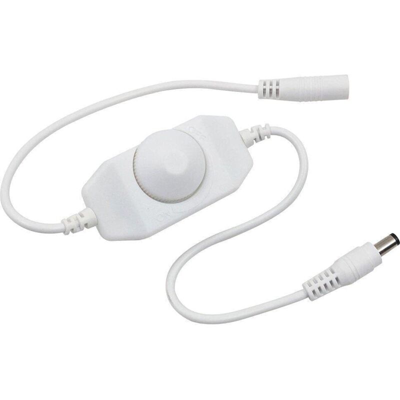Inline-led-helligkeitsregler, Dimmbarer Controller, Monochrome Led-lichtleiste, Led-dimmer 12v-24v
