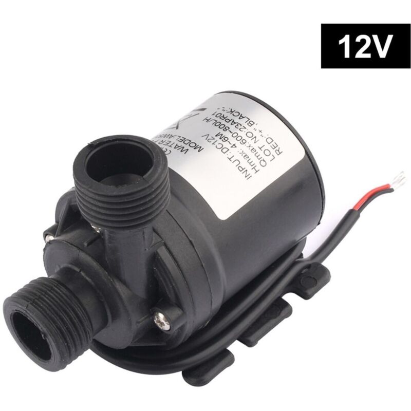 12v Wasserpumpe, Bürstenlose Tauchwasserpumpe Für Die Wasserzirkulation In Pool, Solarbrunnen, Aquarium, Teich Und Becken