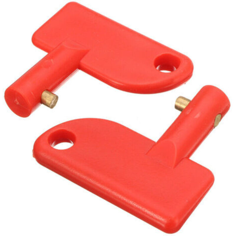 10er-pack Autoschlüssel Für Batterietrennschalter, Schlüssel Für Batterie-hauptschalter, Isolatorschalter-schlüssel Für Auto Und Marine