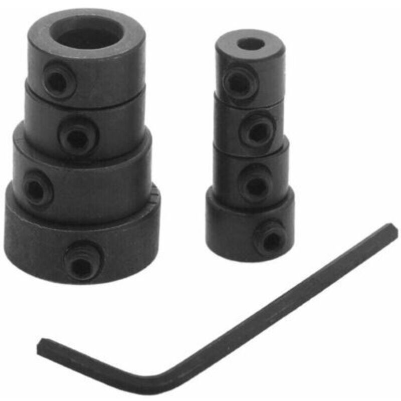 8-teiliges Set Bohrertiefenanschläge – Ringe 3, 4, 5, 6, 8, 10, 12, 16 Mm Für Bohrer, Präzises Bohren (8er-pack)