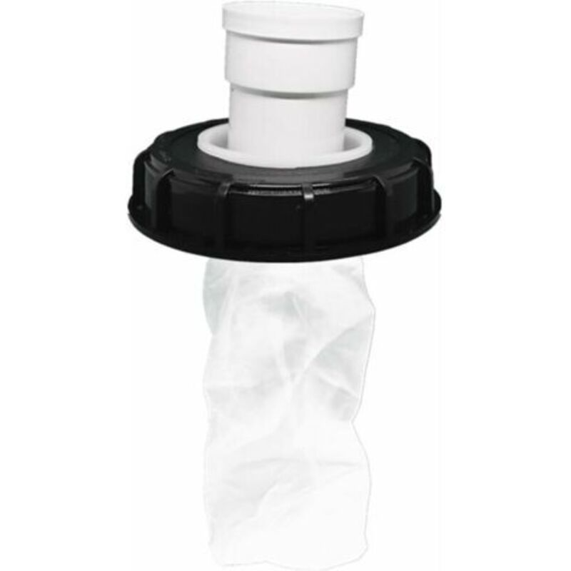 Ibc-deckelfilter - Regenwasserfilter - Aus Waschbarem Nylon - Mit Deckel - 165 Mm - 245 Mm - Wasserfilter - Zubehör Für Regenwassertank (165 Mm, Vertikal)