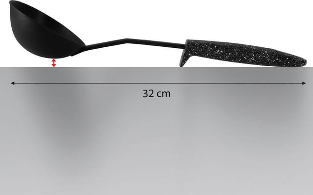 STONELINE Kochbesteck-Set (Set, 9-tlg), Kunststoff, mit Stütze
