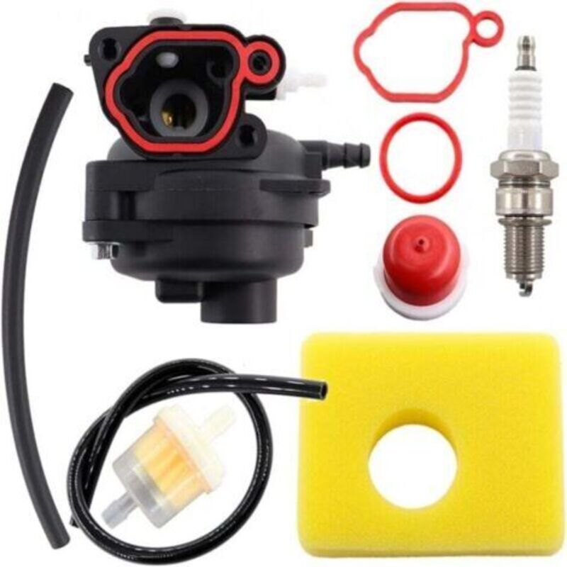 Vergaser-kit Für Briggs & Stratton 300e 450e 550e 575e 600e Carb-motor 08p502 09p602 125cc 140cc Serie, Rasenmähmotor-ersatzteile Mit Luftfilter Und Zündkerze