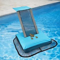 Rettungsrampe Für Pooltiere, Poolfrösche, Tierrettung Im Pool, Rettungshilfe Für Kröten, Frösche, Eidechsen, Enten, Schlangen, Mäuse, Blau