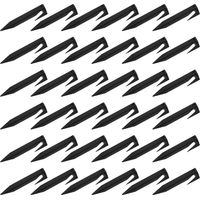 8,5 Cm Kunststoff-zeltheringe, 150er Pack, Leichte Und Stabile Campingnägel, Gartenpfähle Und Befestiger Für Vordächer, Outdoor-camping Zum Wandern Und Gärtnern