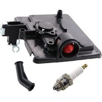 2 Stück Luftfiltergehäuse-bodenplatte Mit Zündkerze Für Briggs & Stratton Quantum Rasenmäher 795259 792040 691753 496116 122000 224815