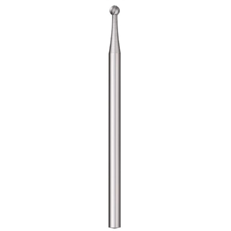 Set Aus 2 Diamantfräsern, Runde Spitze, Arbeitsdurchmesser 2 Mm, Für Gravur Und Skulptur